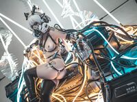 高端ACG业界女神爆机少女▌喵小吉▌巅峰金属大作《赛博朋克·超梦》壁纸党典藏必备 每期都是精品