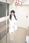 極品CosPlay爆機少女【喵小吉】純欲系新作《深夜地鐵》極致粉穴豪乳露出 超清4K原版