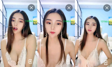 人氣女神【嫩模貝貝】制服誘惑~騷舞勾引~抖臀擠胸 (9)