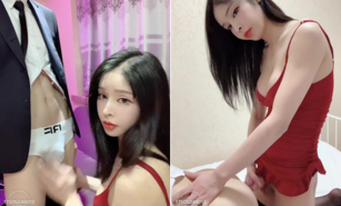 《高能預警重磅》極品身材顏值巔峰比女人還女人高冷氣質外圍TS【時詩君君】11月私拍 與金主各種玩肏互慫3P雌雄難辨直男最愛 (30)