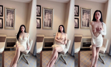 奢香夫人 靜靜小姐白衣椅上自嗨