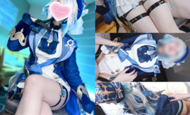 Genshin Impact Furiina cosplaying logn video