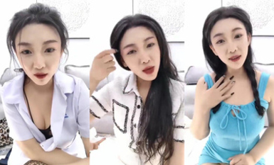 【糖寶】女神御姐絲襪美腿 黃瓜茄子抽插自慰 (5)