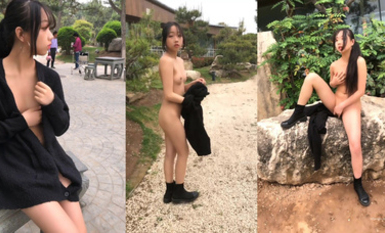 福利姬 漿果兒-人前露出 挑戰全裸調戲路人_02