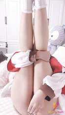 清純反差小母狗 Twitter蘿莉『晗喵』-原神 可莉