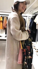 鴨舌帽美女車內口交，逛街露出，試衣間裸體 (4)