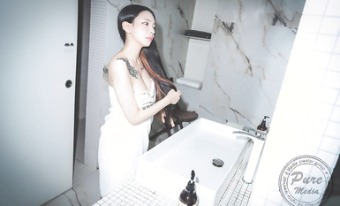 價值40美金韓國高端攝影頂級女神 ▌Yoen▌G奶尤物出水芙蓉 珍珠小丁誘人裂縫 色氣逼人浮想聯翩